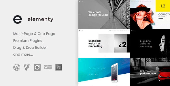 Elementy – Multipurpose One & Multi Page WordPress Theme